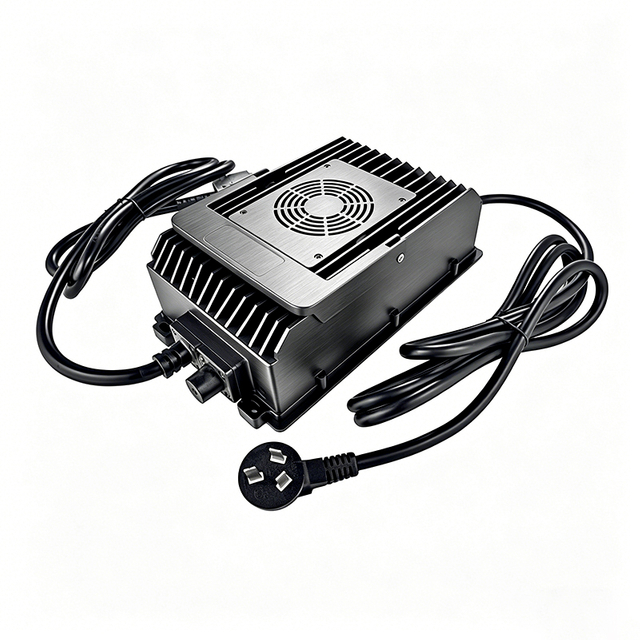 AC 220V 1800W IP67 Impermeable 54.6V 32a 32a Cargador de batería para 13S 46.8V 48V 48.1V batería de litio Batería Barco eléctrico Carro de golf Coche turístico