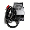 Cargador impermeable IP67 de 1200W, cargador de batería de 46,2V 25A para barco eléctrico de 39,6V, 40,7V, 11S, carrito de golf, paquete de batería de litio para coche turístico